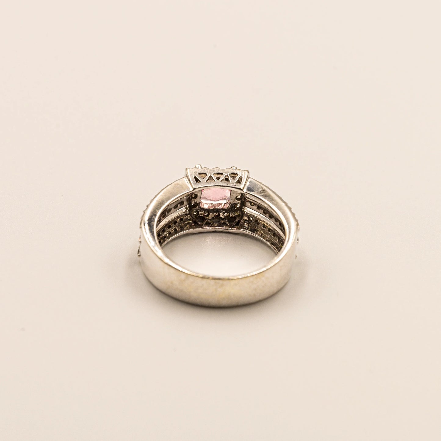 Valeria | Vintage Roze Toermalijn & Diamant - Madamas - Antwerp