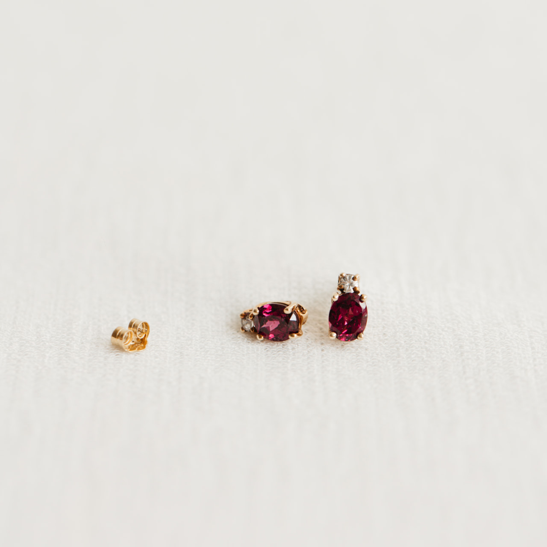 Ondine | Vintage oorstekers
