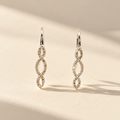 Clémantine | Vintage Diamanten Oorhangers