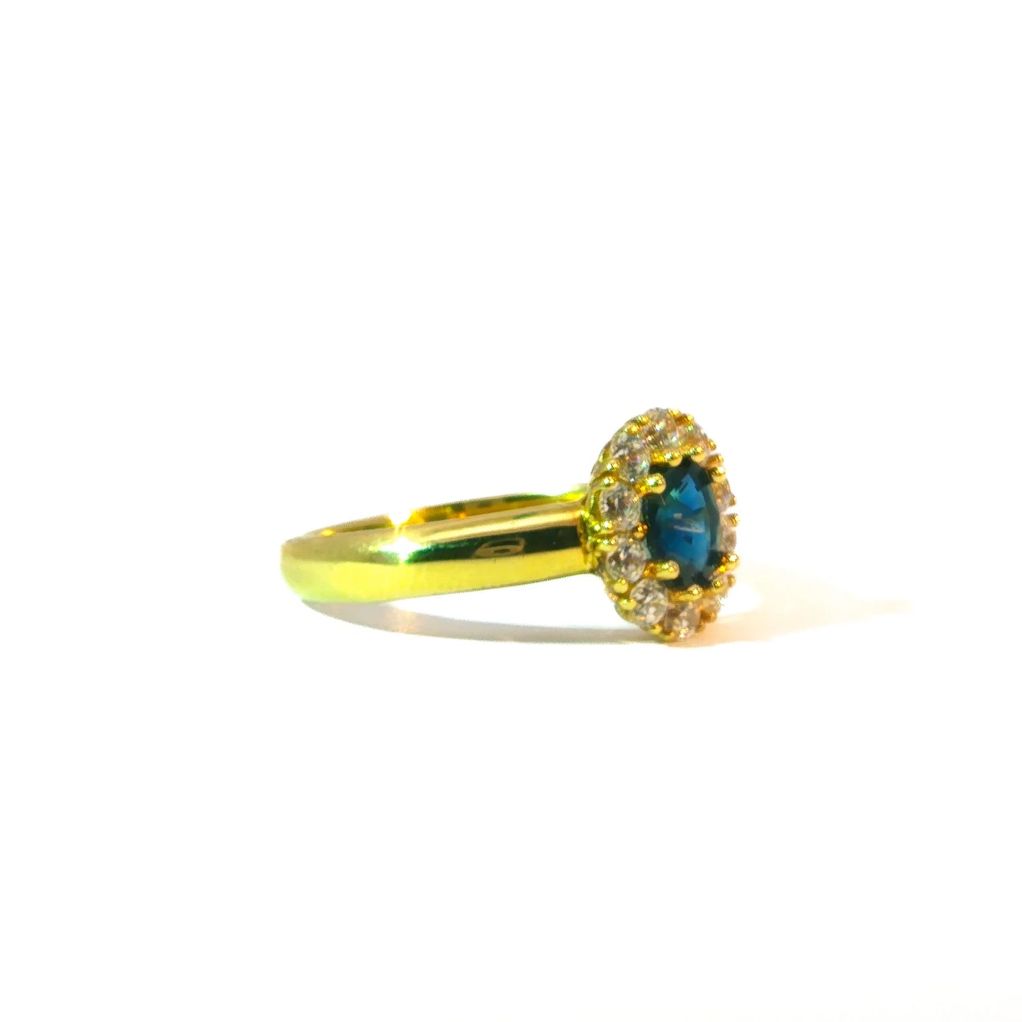 Mathilde | Vintage halo ring
