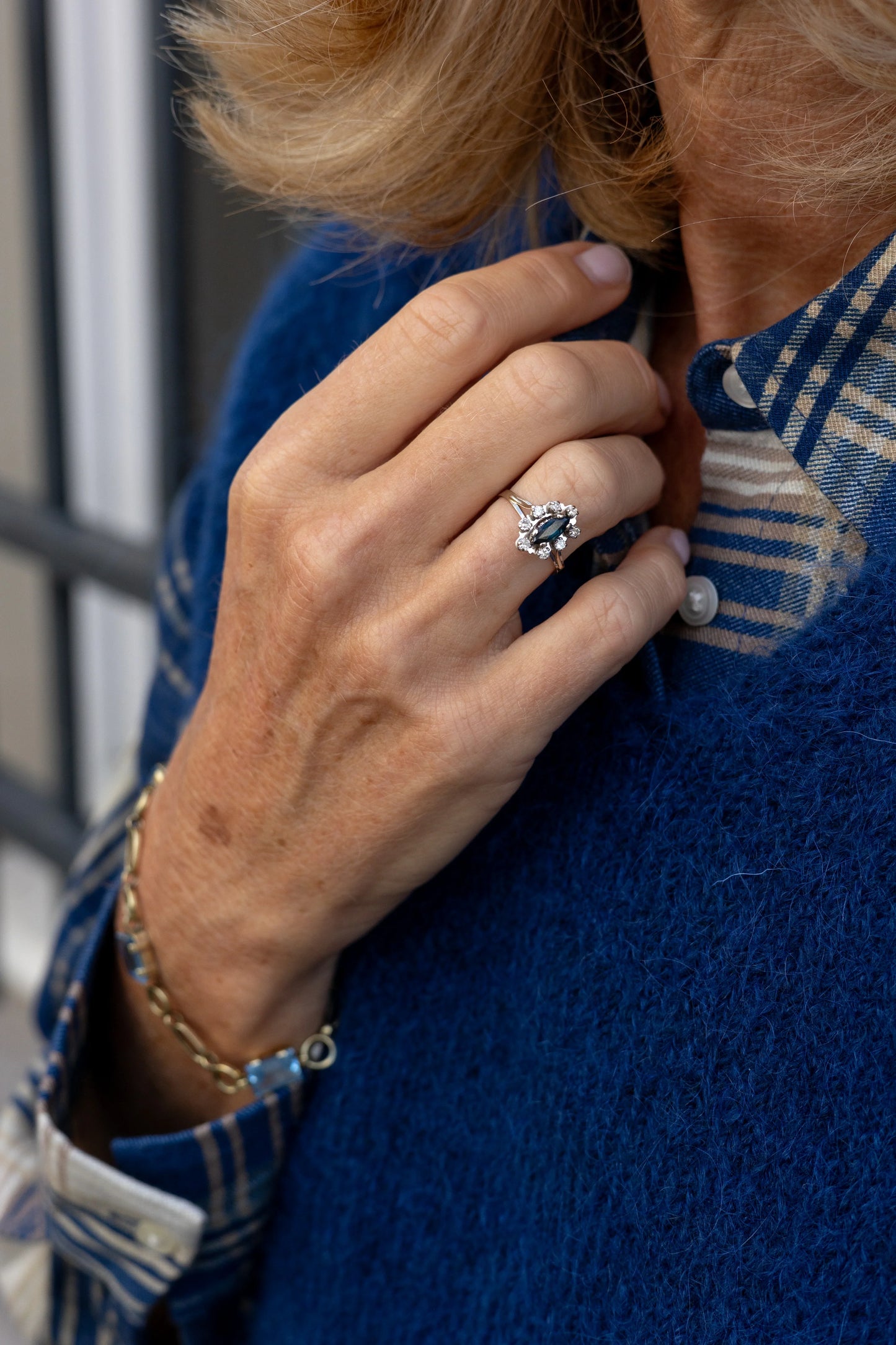 Dianne | Vintage Marquise ring - Madamas - Antwerp
