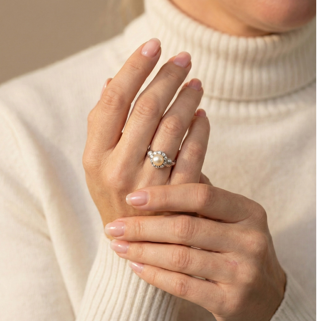 Francine | Vintage Cluster ring