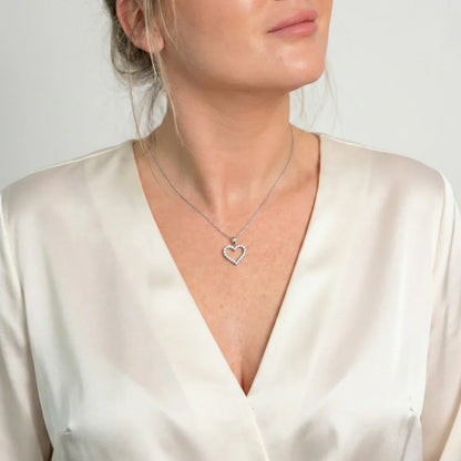 Emily | Vintage ketting met hart hanger