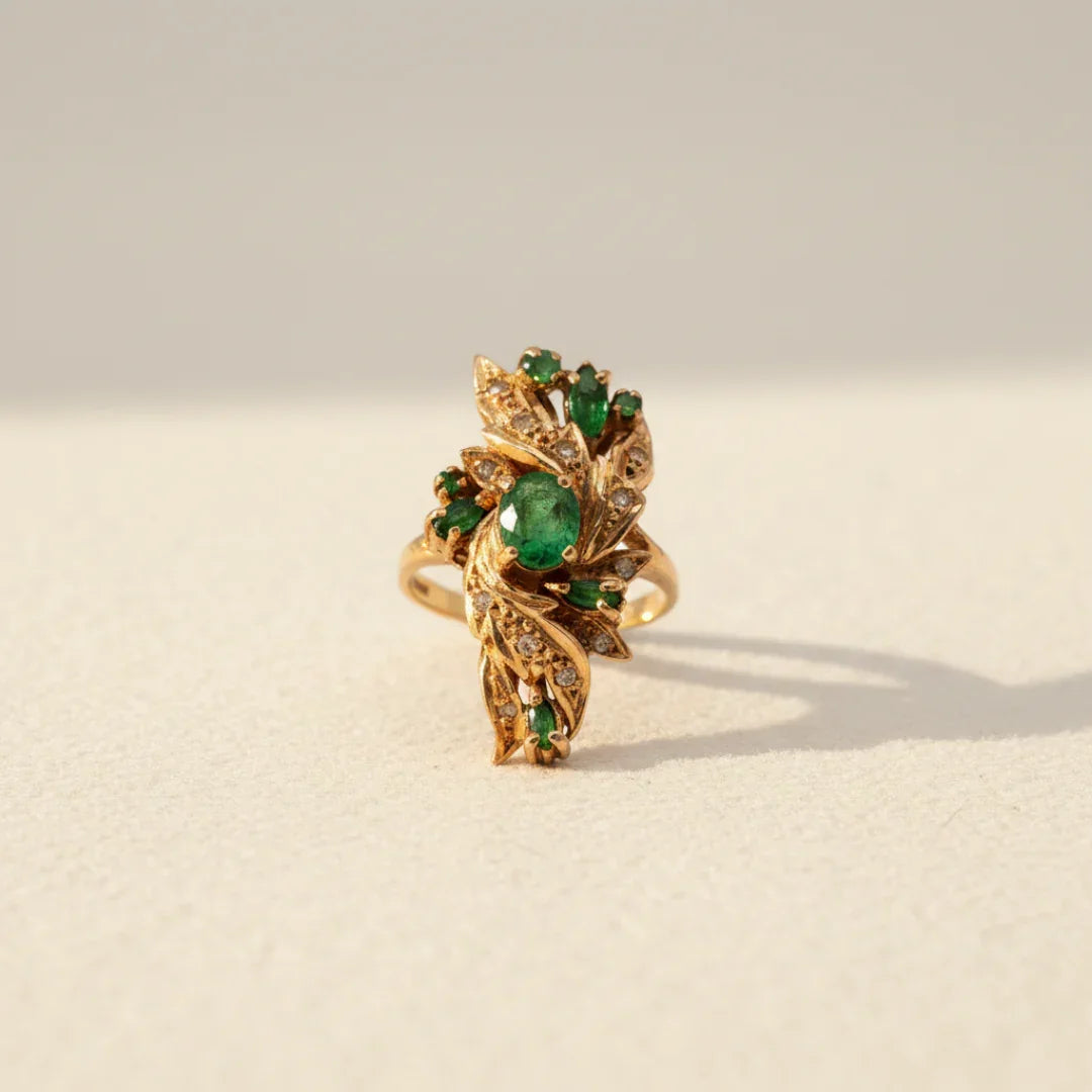 Bernadette | Vintage Floral Ring