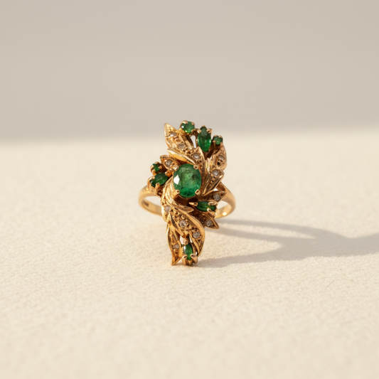 Bernadette | Vintage Floral Ring