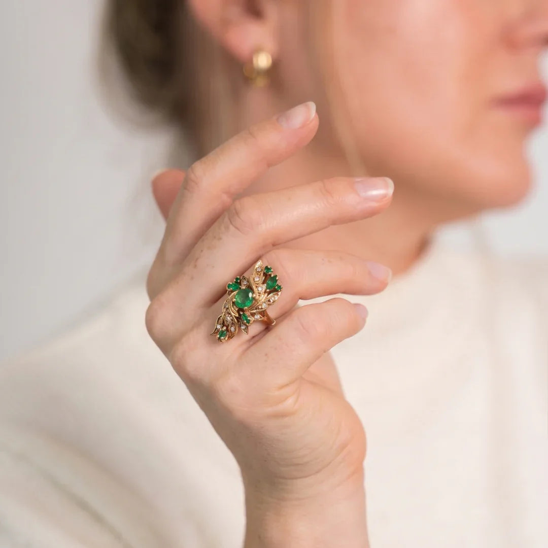 Bernadette | Vintage Floral Ring