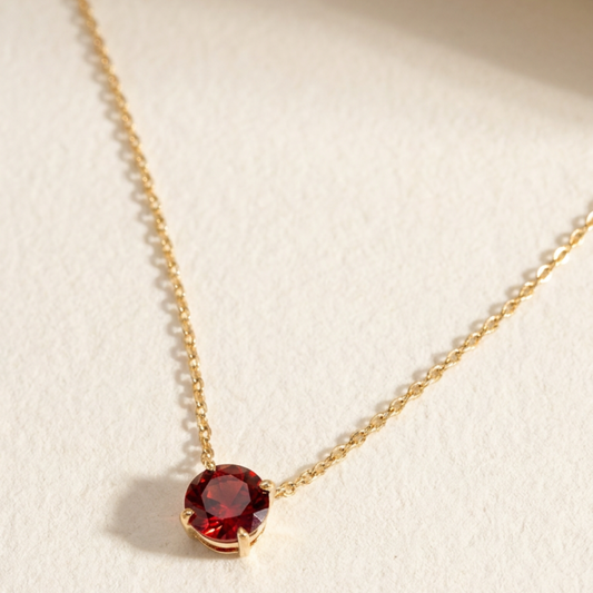 Roya | Fijne ketting met Toermalijn hanger