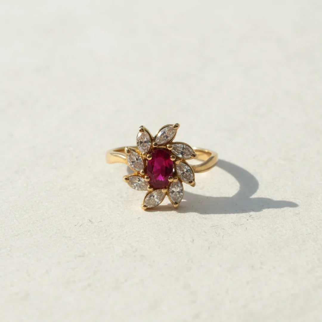 Renée | Flower ring