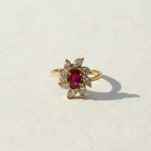 Renée | Flower ring