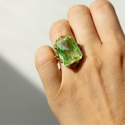 Ava | Vintage Solitaire ring
