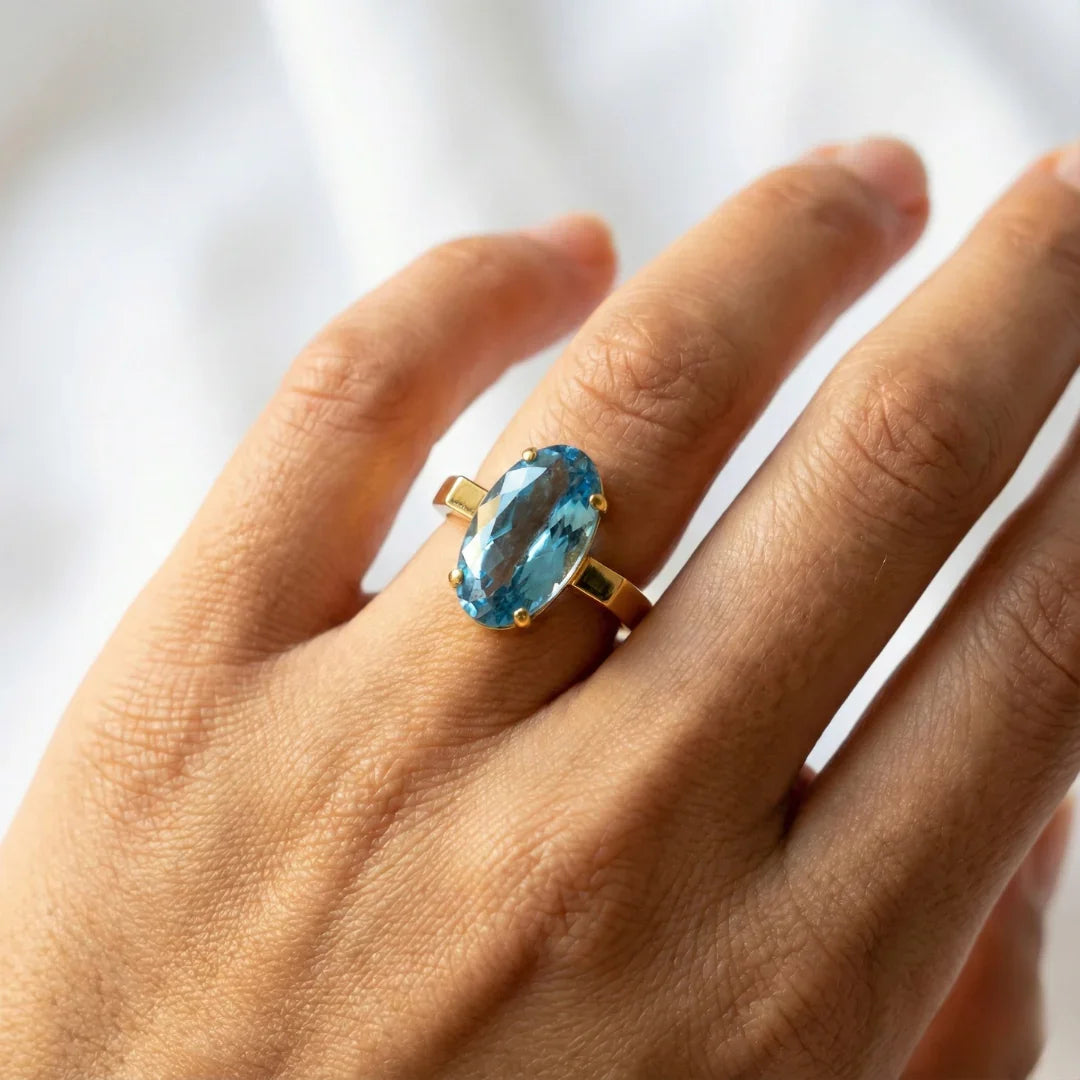 Elza | Vintage Solitaire ring