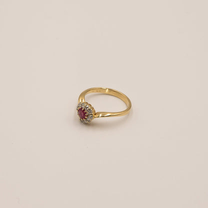 Eloise | Vintage Robijn & Diamant