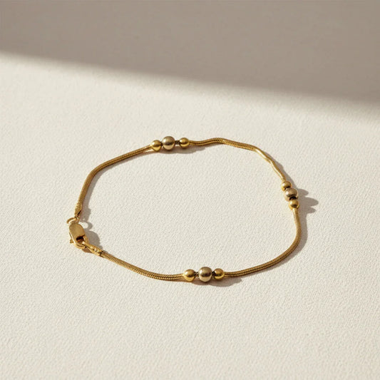 Elena | Vintage gouden armband