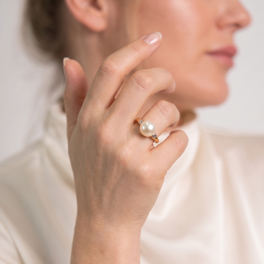 Alien| Vintage Smaragd Entourage-Ring