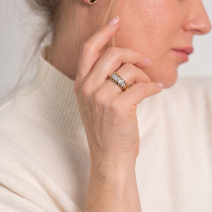 Jenna | Vintage Diamanten Band Ring