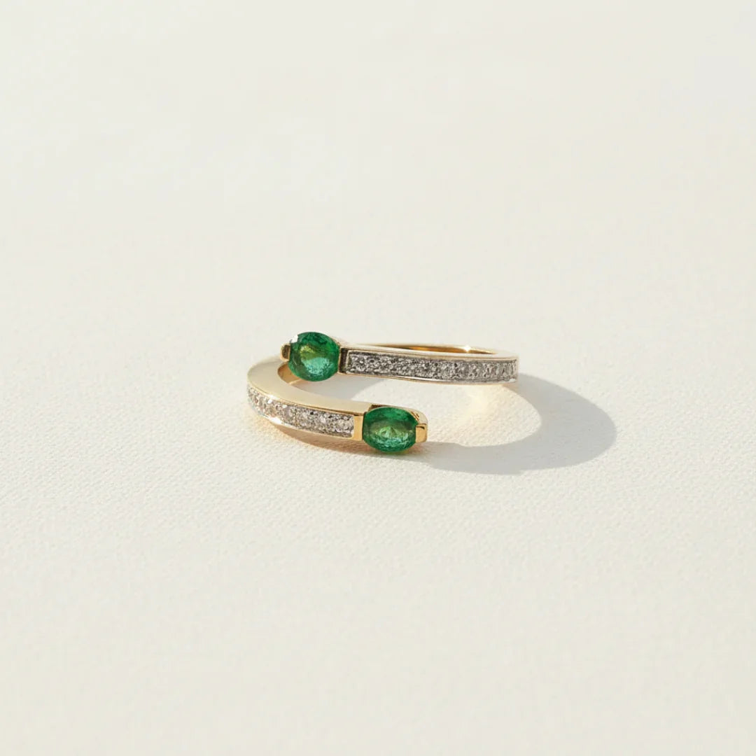 Marceline | Vintage Toi & Moi ring