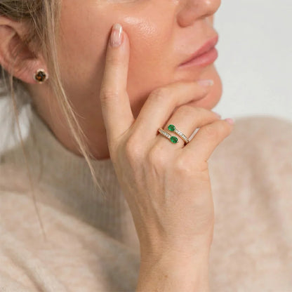 Marceline | Vintage Toi & Moi ring