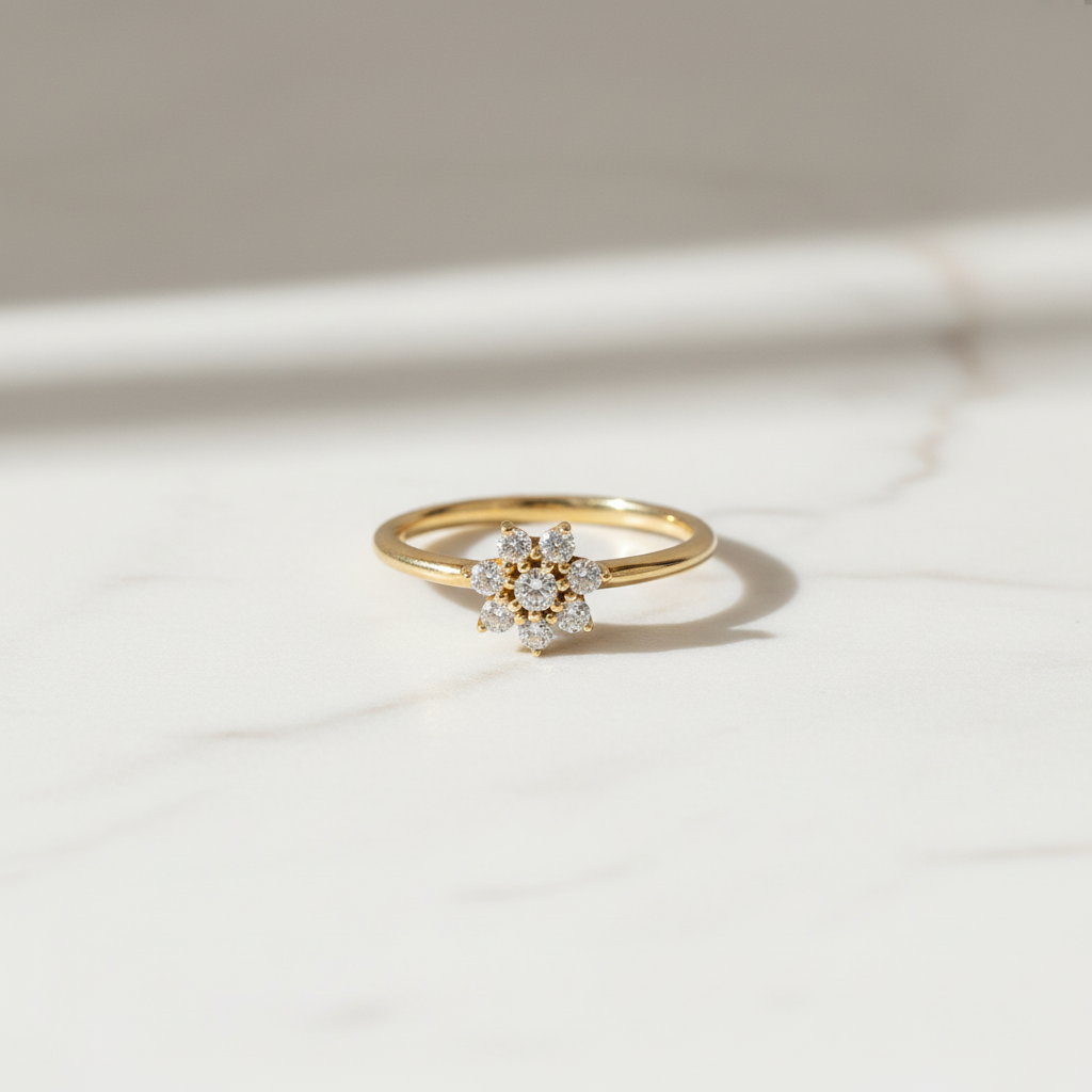 Sabine | Vintage Flower ring