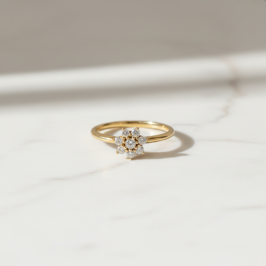 Sabine | Vintage Flower ring