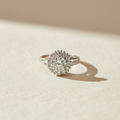 Anette | Vintage Diamond Halo Ring