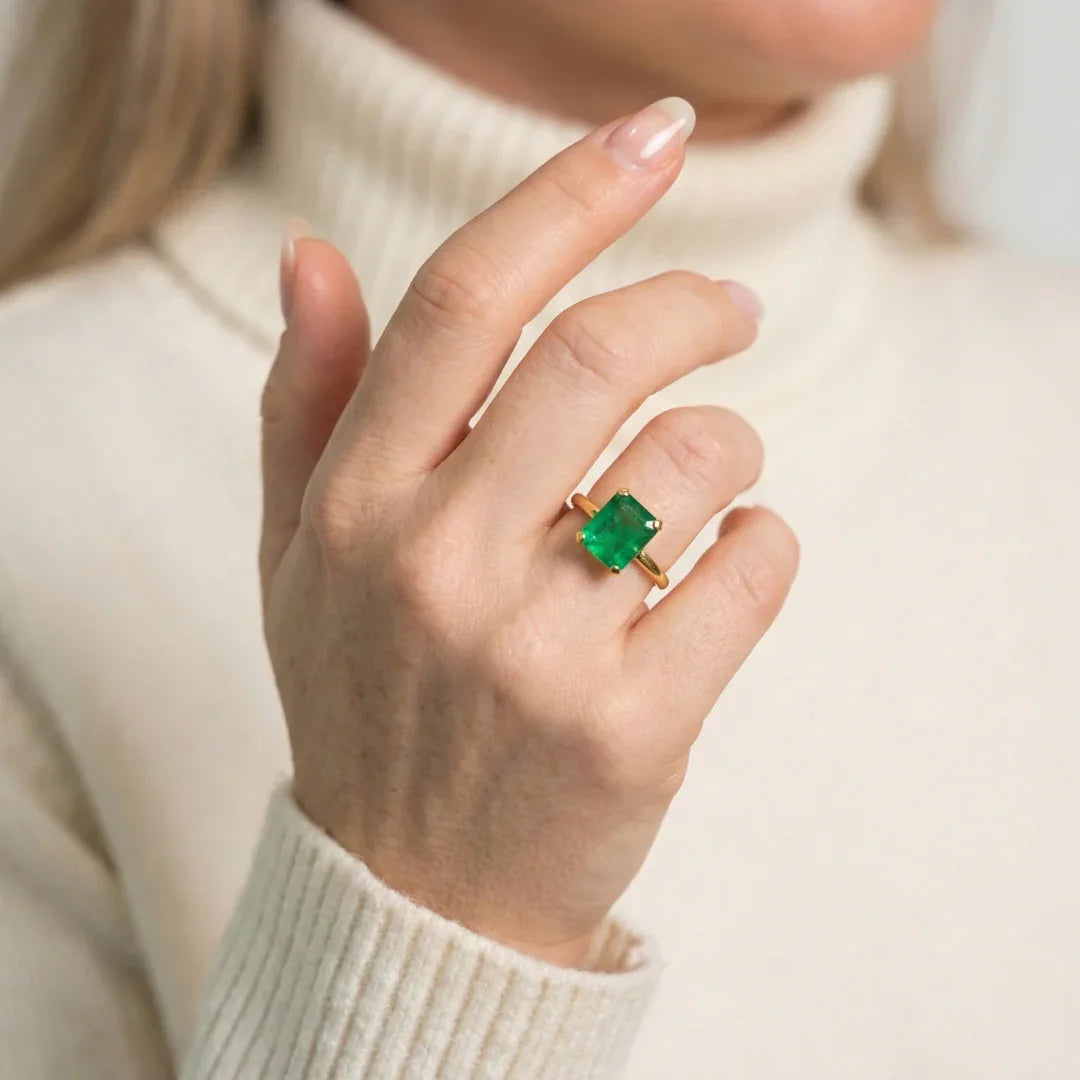 Guylaine | Vintage Solitaire ring