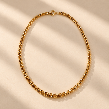Aveline | Vintage Jasseron Schakelketting