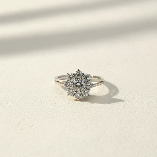 Adelinde | Vintage Cluster ring
