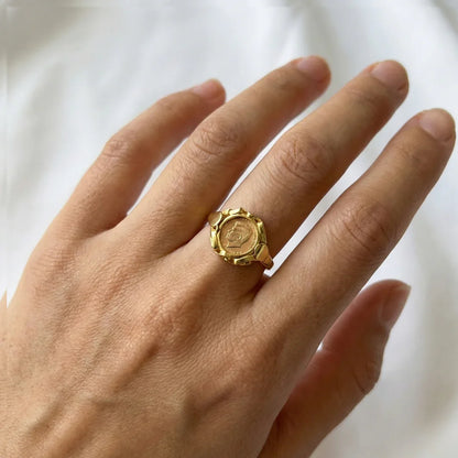 Alberta | Vintage Coin Ring