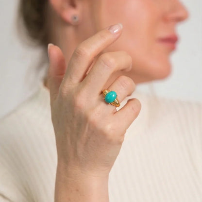 Allie | Vintage cabochon ring