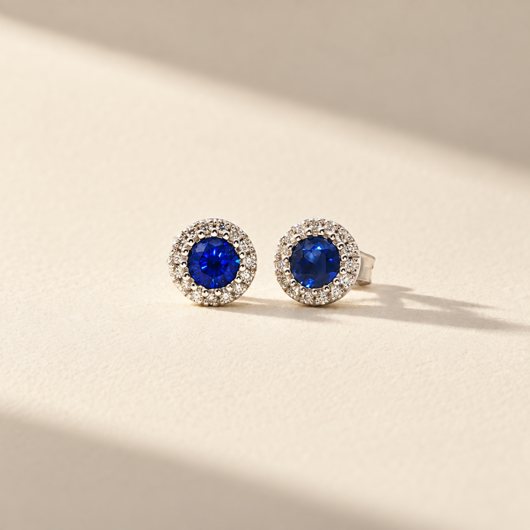 Albertine | Vintage oorknopjes