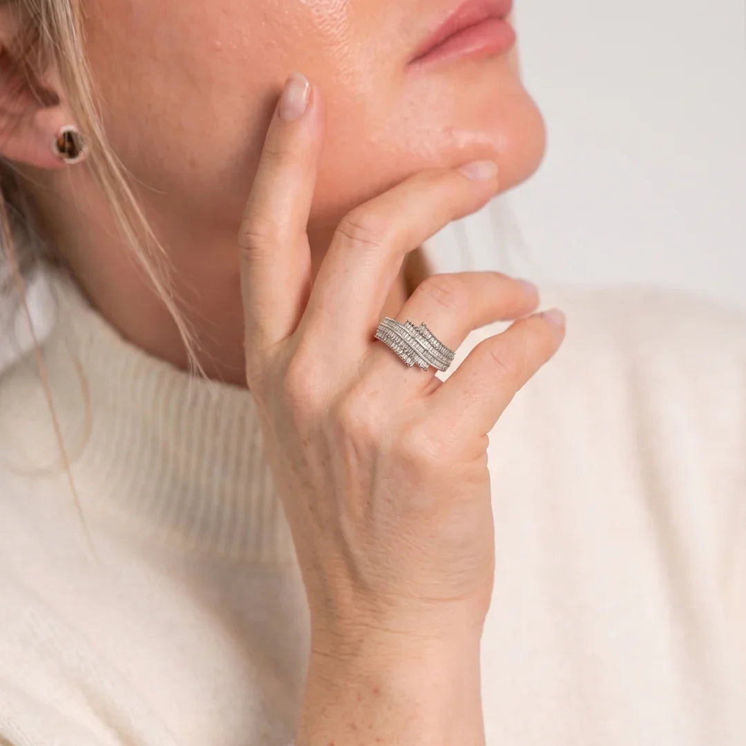 Thérèse| Vintage Diamanten Bandring