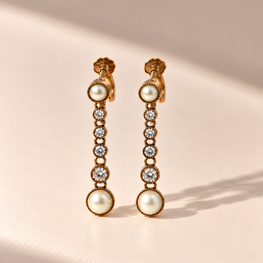 Wilhelmina | Pendentifs Bicolores Vintage