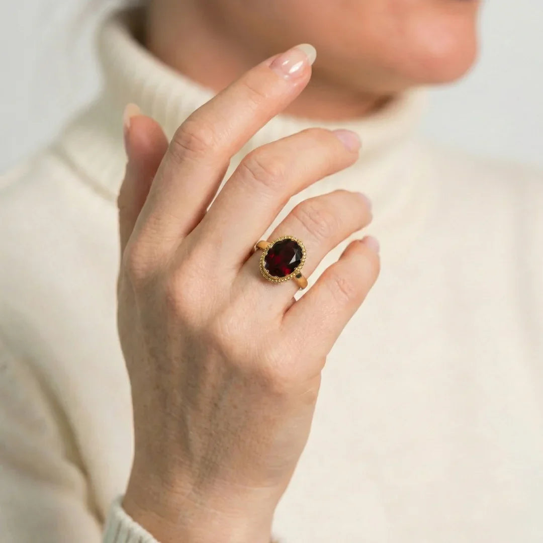 Yvonne | Vintage-Solitärring