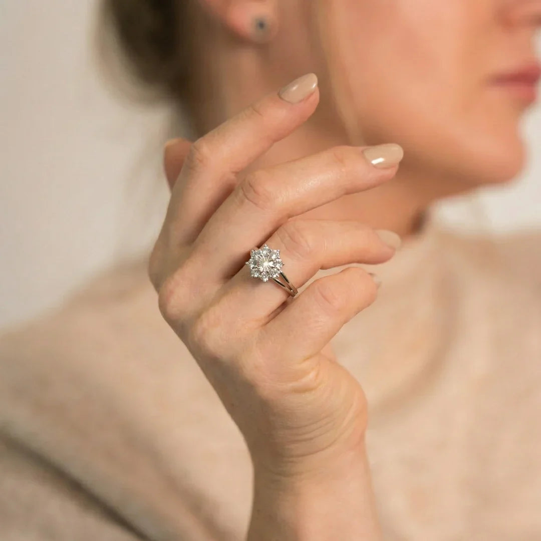 Adelinde | Vintage Cluster ring