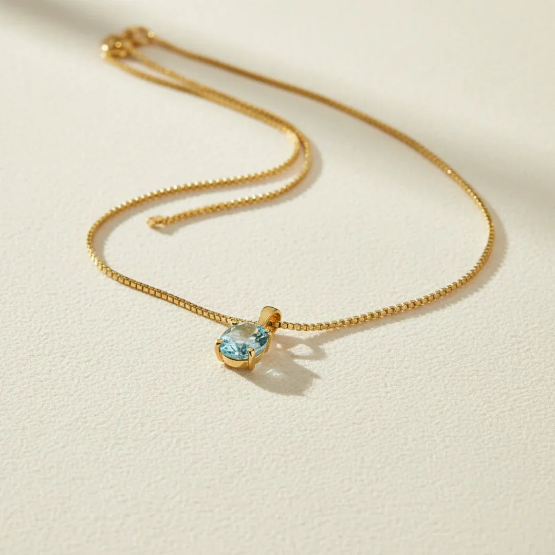 Iris | Vintage ketting met hanger