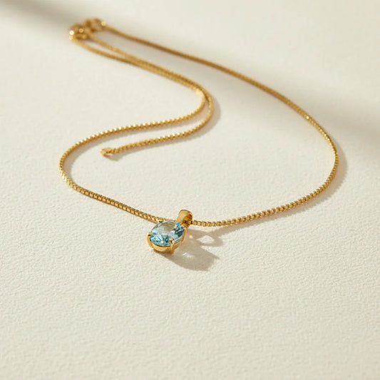 Iris | Vintage ketting met hanger