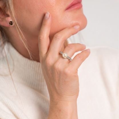 Alien| Vintage Smaragd Entourage-Ring