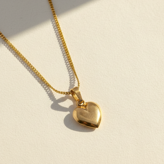 Amelia | Vintage Heart Necklace