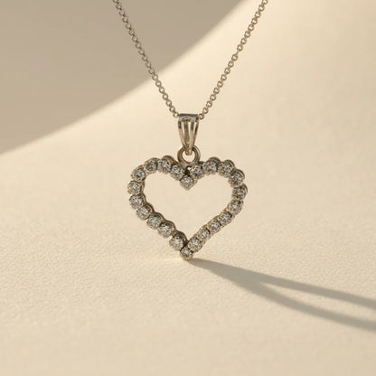 Emily | Vintage ketting met hart hanger