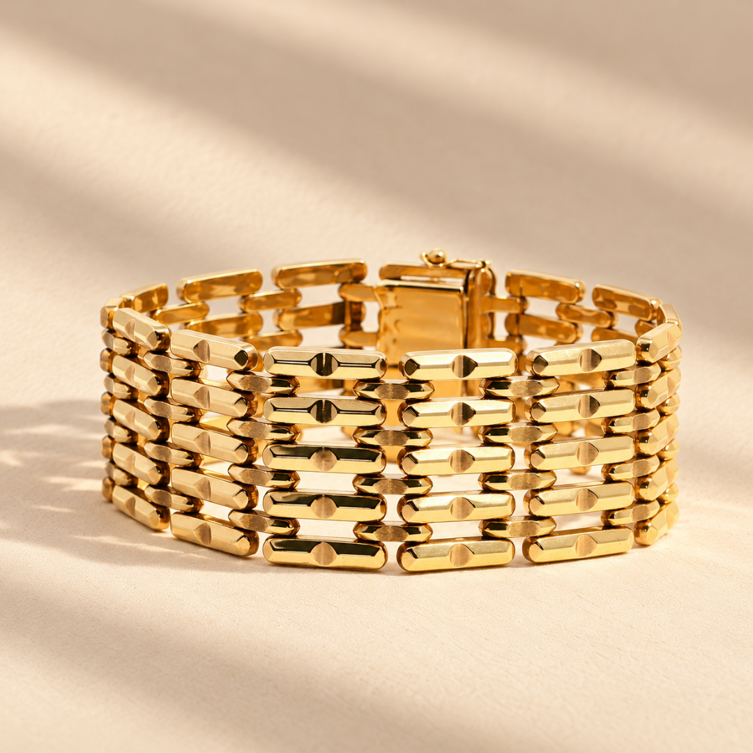Rosella | Vintage Goldarmband