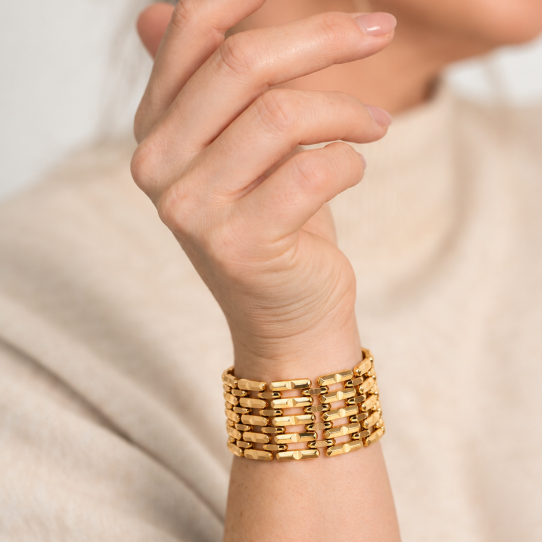 Rosella | Vintage Goldarmband