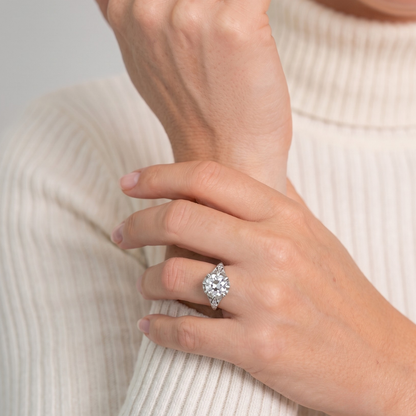 Alien| Vintage Smaragd Entourage-Ring