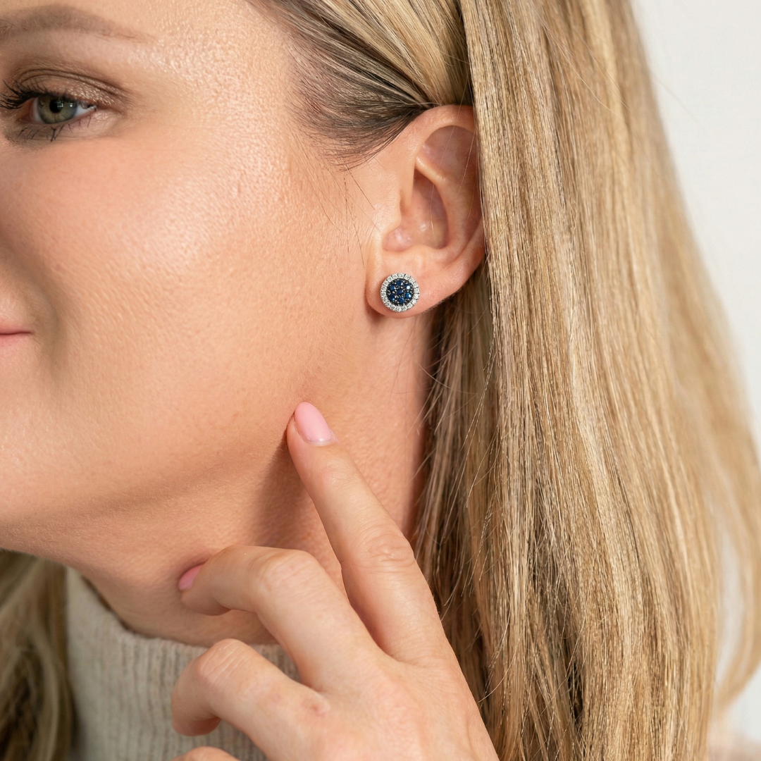 Delphine | Vintage Oorstekers