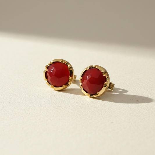 Esther | Vintage Carneool Studs