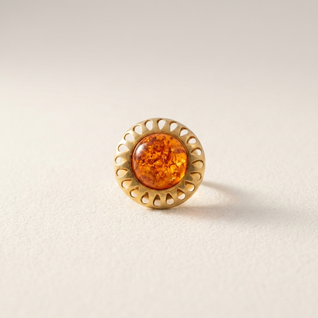 Alien| Vintage Smaragd Entourage-Ring