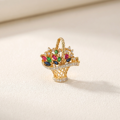 Emilie | Vintage diamond brooch