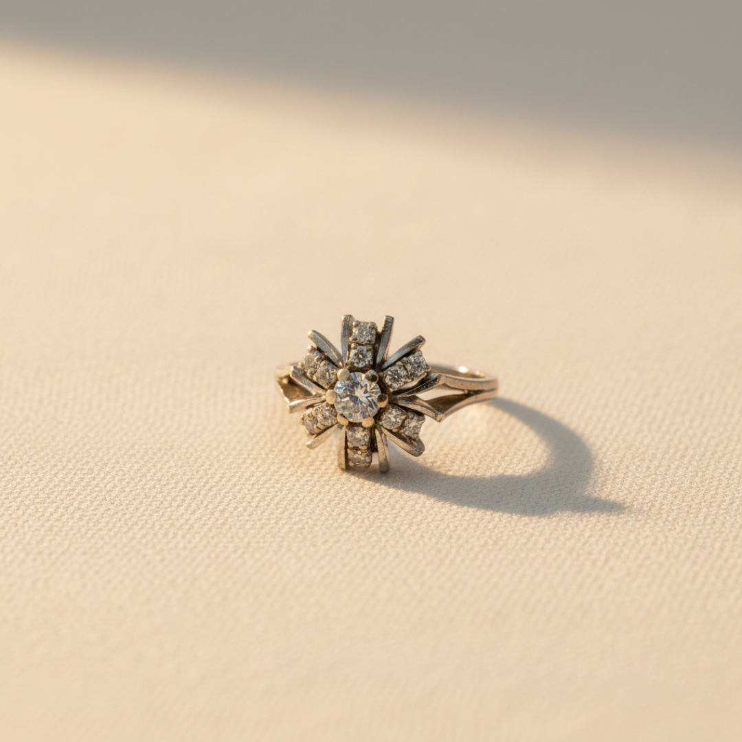 Rosina | Vintage Cluster ring