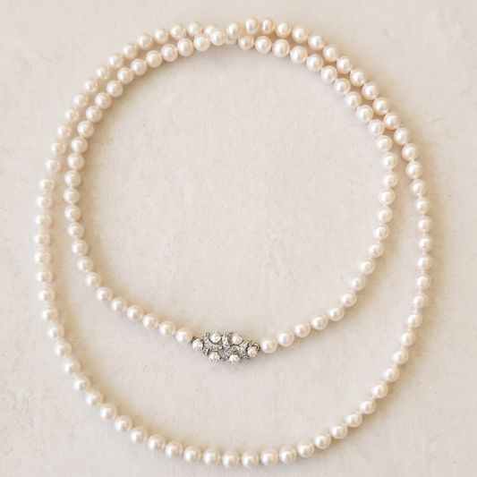 Lizet | Vintage Akoya Parelketting