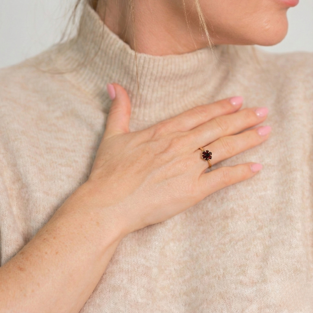 Frieda | Vintage Flower Ring