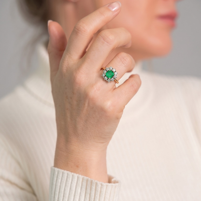 Jeanine | Bague grappe vintage